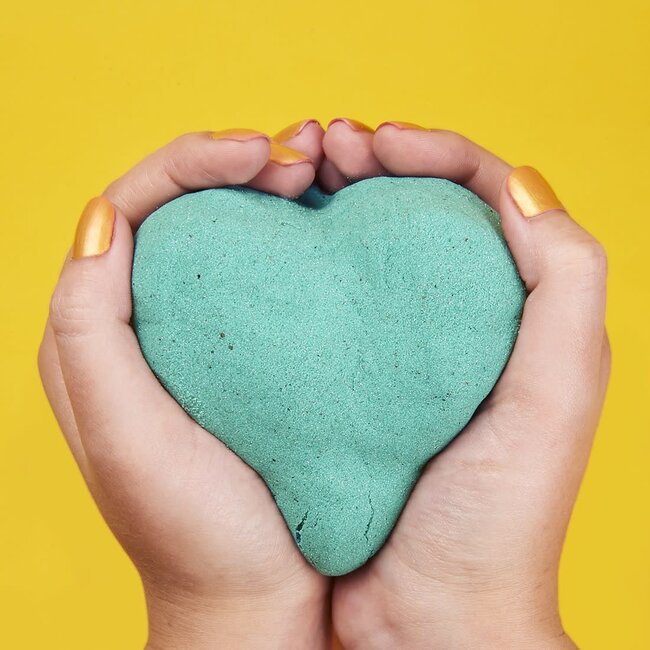 Kinetic Sand - Blauwgroen Sprankelend En Glinsterend