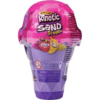 Kinetic Sand Kinetic Sand - Ijshoorntjeshouder Met Speelzand Roze/Geel