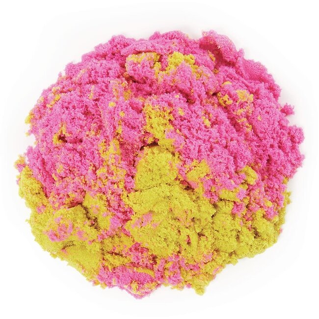 Kinetic Sand - Ijshoorntjeshouder Met Speelzand Roze/Geel