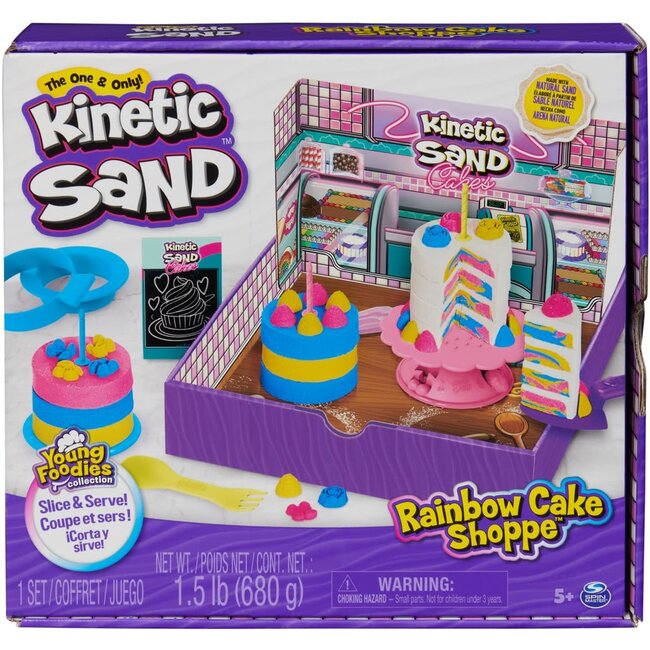 Kinetic Sand - Regenboog Taartenwinkel