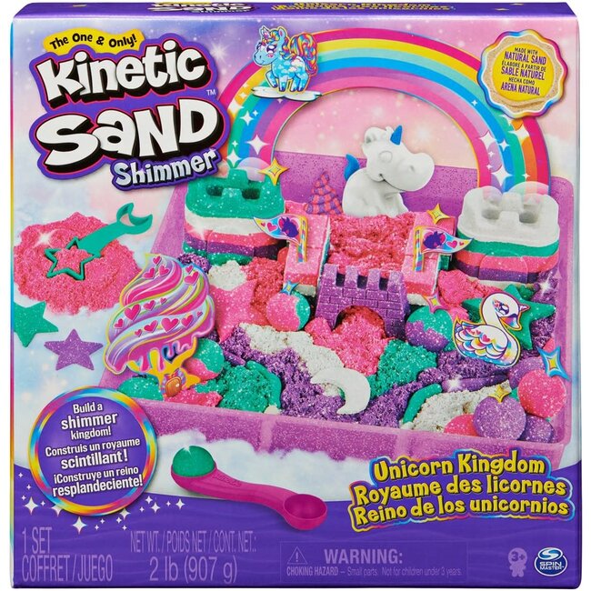 Kinetic Sand - Shimmer Eenhoorn Koninkrijk-Speelset