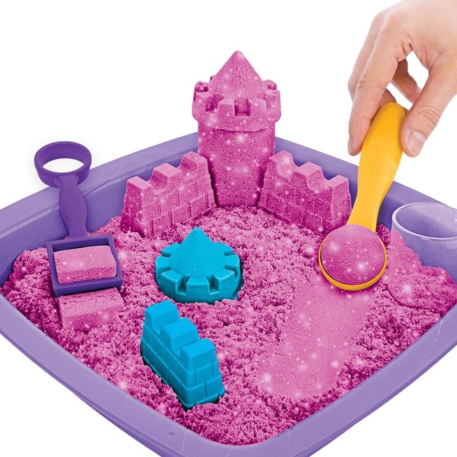 Kinetic Sand - Shimmer, Zandkasteel-Set