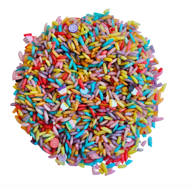 Grennn speelrijst candy mix 750 gram