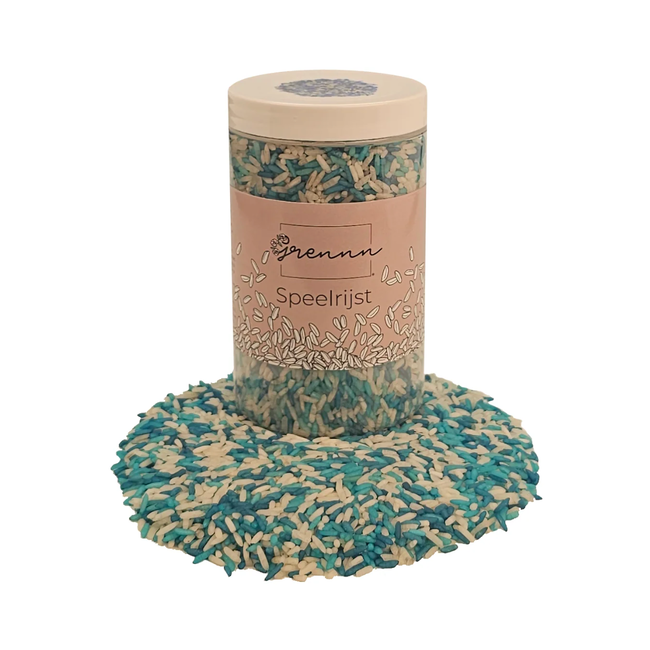 Grennn speelrijst ocean mix 750 gram