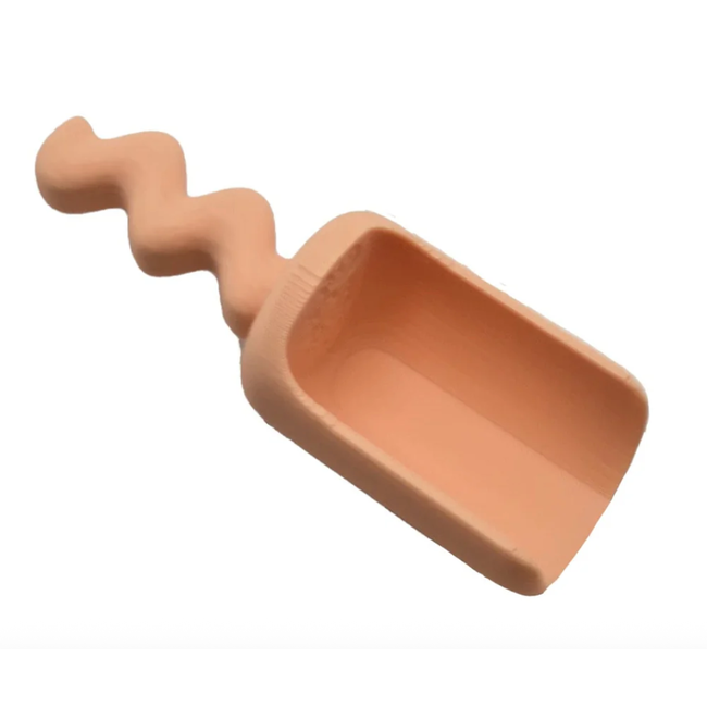 Grennn Speelschepje 'Wave' pastel oranje