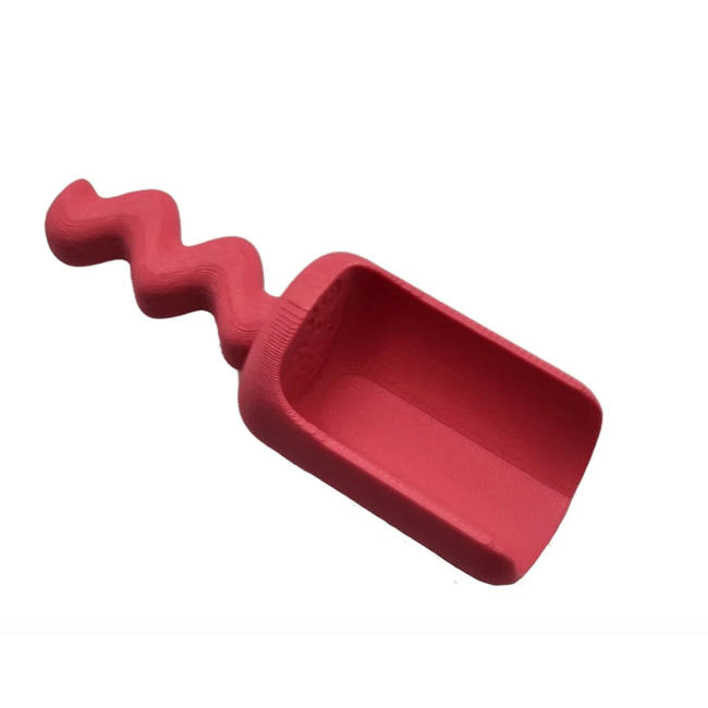 Grennn Speelschepje 'Wave' pastel rood