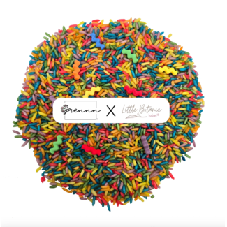 Grennn Grennn speelrijst 'wave' regenboog 750 gram