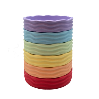 Grennn Grennn 'Wave' pastelbakjes set