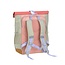 Lassig Lassig Medium Rolltop backpack Sunny Explorer Roze/Pink