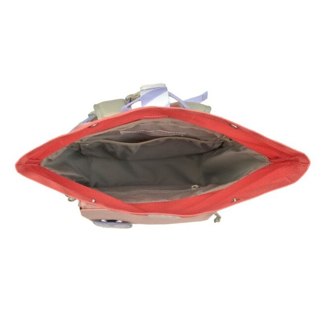 Lassig Medium Rolltop backpack Sunny Explorer Roze/Pink