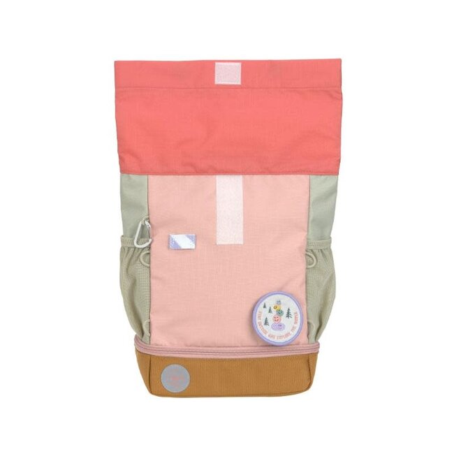 Lassig Medium Rolltop backpack Sunny Explorer Roze/Pink