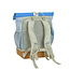 Lassig Lassig Mini Rolltop backpack Sunny explorer Green/Blue