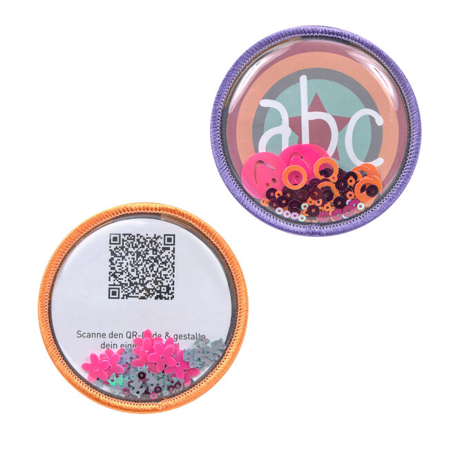 Lassig Lassig Patches set DIY 2pcs Lavender/Peach