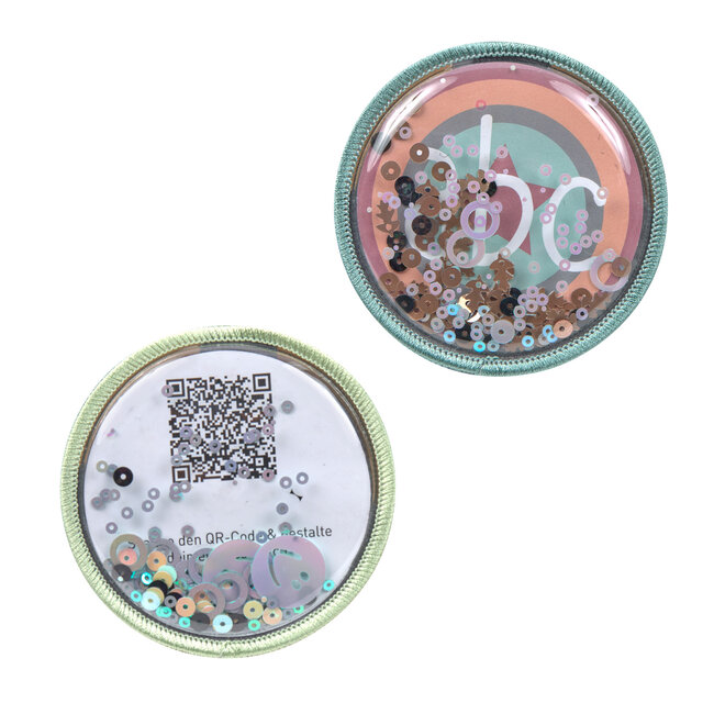 Lassig Patches set DIY 2pcs Blue/Mint