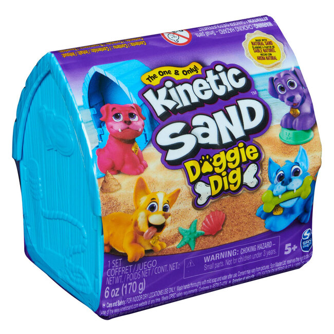 Kinetic Sand - Hondje Met Schat Speelset