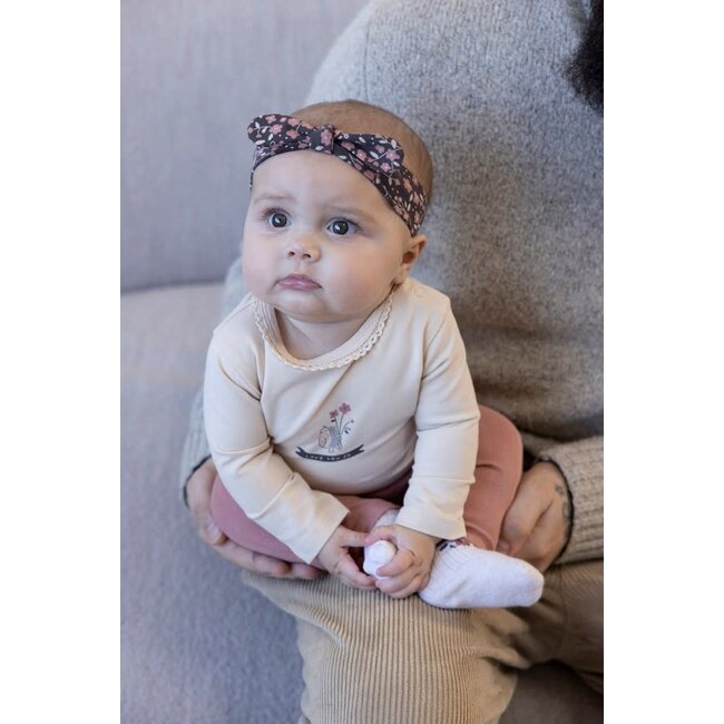 Feetje sokken - Woodland Bloom offwhite melange