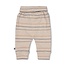 Feetje broek streep - Howdy taupe melange