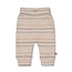 Feetje broek streep - Howdy taupe melange