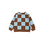 Sweatshirt Paulie toffee check