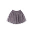 Skirt Poppy gray ridge aop