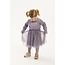 Skirt Poppy gray ridge aop