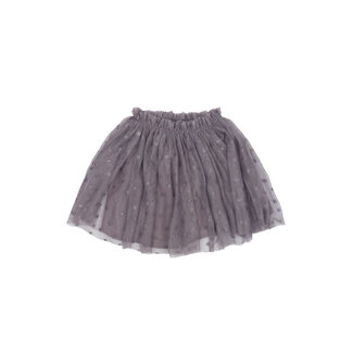 The New Siblings Skirt Poppy gray ridge aop