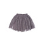 Skirt Poppy gray ridge aop