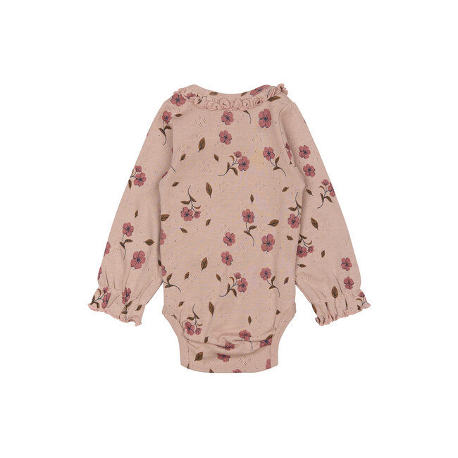 Romper Picole adobe rose aop