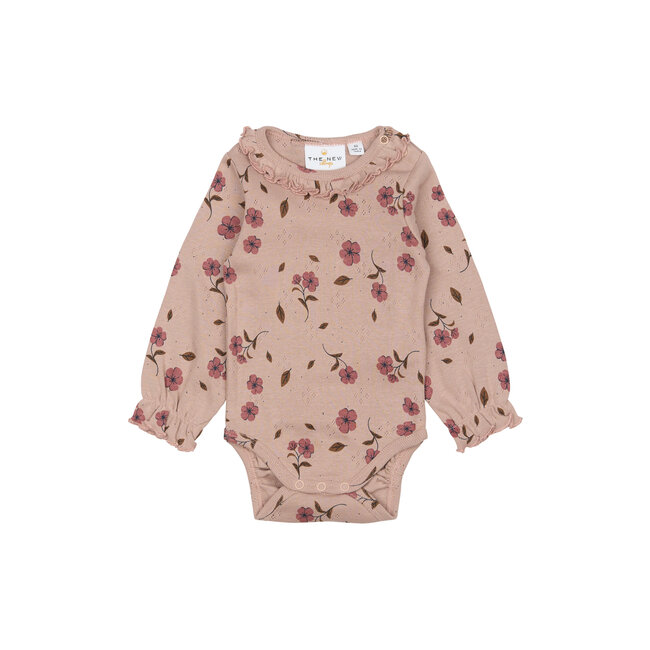 Romper Picole adobe rose aop