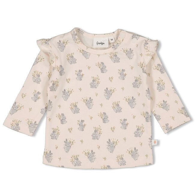 Longsleeve aop- Fields of Green offwhite
