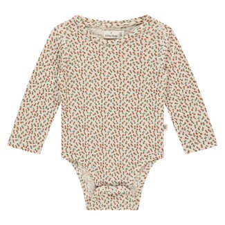 Babyface Babyface a tiny storie romper bloem aop snow