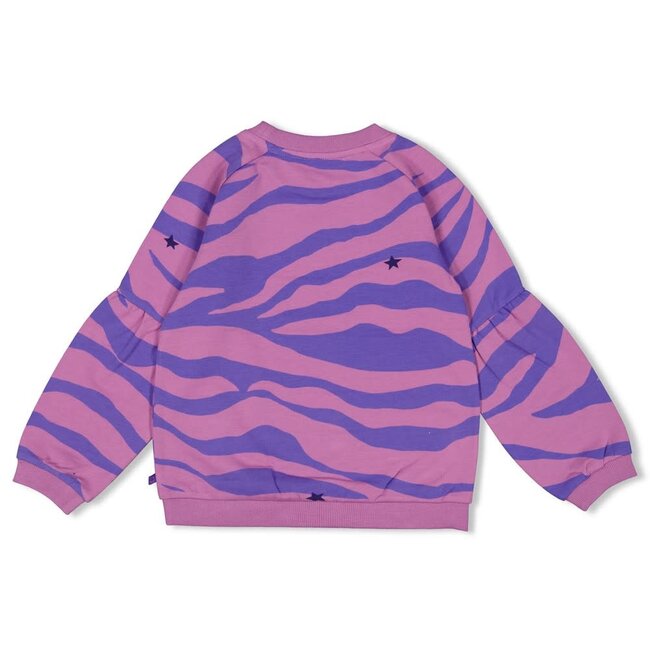 Jubel sweater aop - Wild Soul  violet
