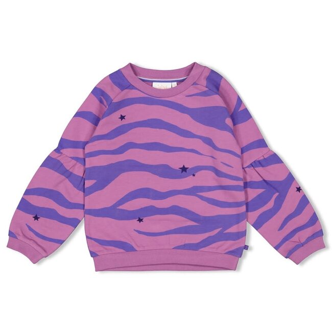 Jubel sweater aop - Wild Soul  violet