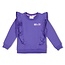 Jubel sweater ruches - Wild Soul  lavendel