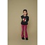 Flared broek velours rib - Shine Bright  violet