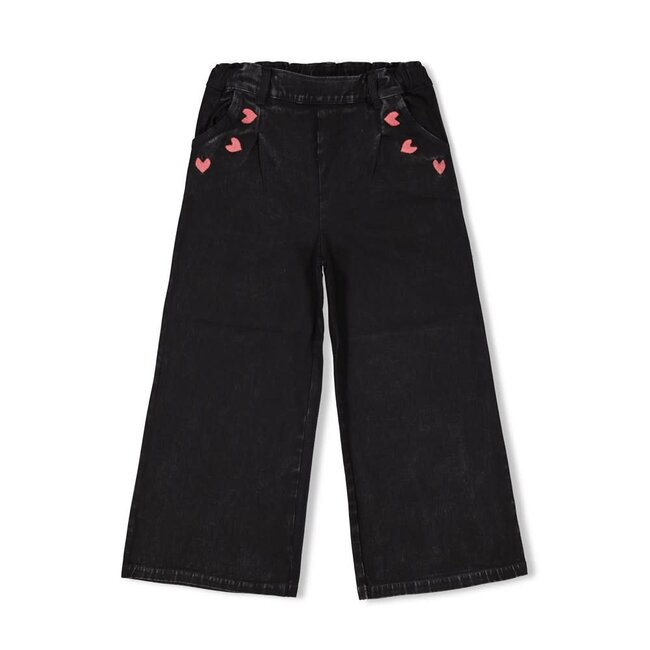 Culotte denim look - Queen Of Hearts  antraciet