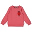 Sweater - Queen Of Hearts  roze