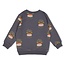 Sturdy sweater aop - Couch Club  antraciet