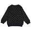 Sturdy sweater ruit badstof - Couch Club  antraciet