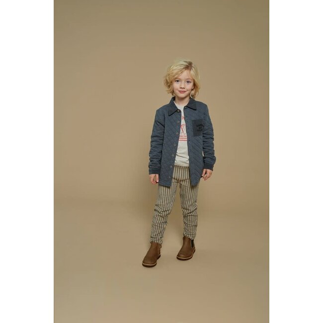 Sturdy broek streep - Couch Club  zand