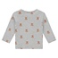 Babyface a tiny storie longsleeve beer aop light grey melange