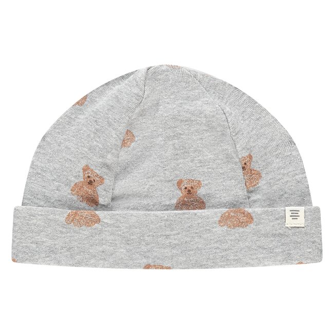 Babyface a tiny storie hat beer aop  light grey melange