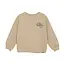 Daily7 oversized sweater music latte sand