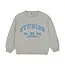 Daily7 oversized sweater artwork medium grey melange