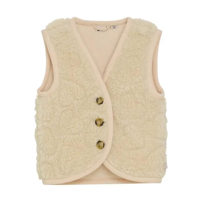 Daily7 teddy gilet sandshell