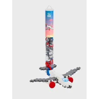 Plus Plus Tube - Vliegtuig ( 100 stukjes )