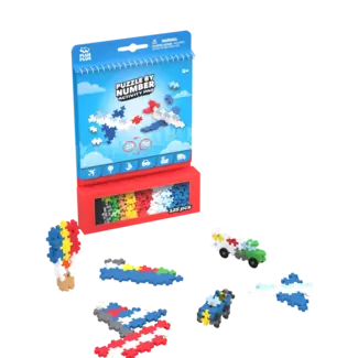 Plus Plus Activity Pad - Transport ( 125 stukjes )
