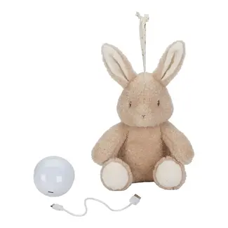 Little Dutch Knuffelkonijn Licht en geluid