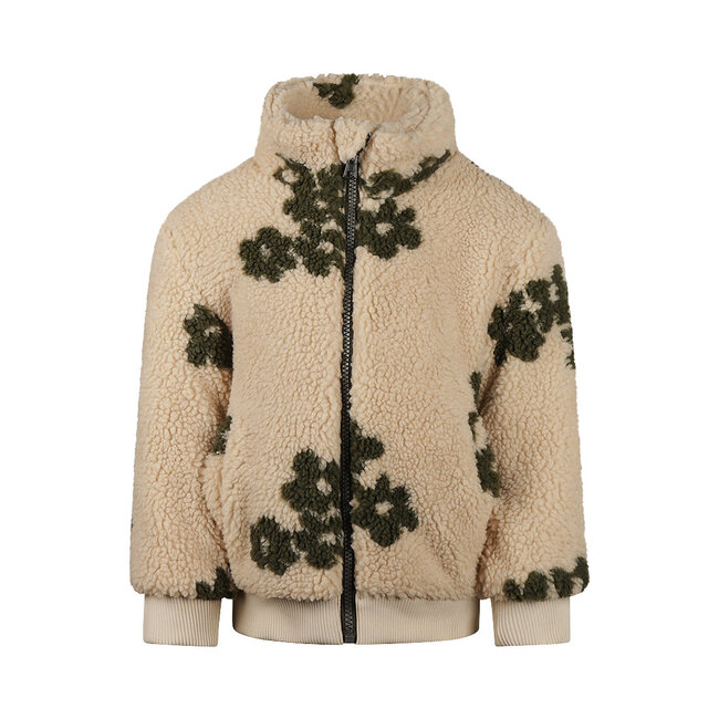 Jacket teddy  off white