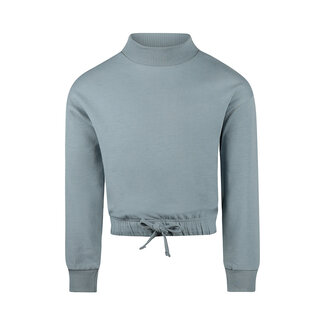 Koko Noko Sweater with turtle neck blue